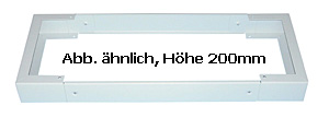 Sockel für Standverteiler SVL/SVP 1800, Höhe: 200mm 