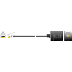 RJ11-Adapter zur Anpassung von  T-Com/Siemens ->Internationa 