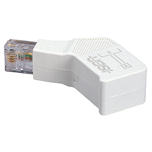 ISDN-Adapter Stecker mit 2 Abschlußwiderständen 100 Ohm 