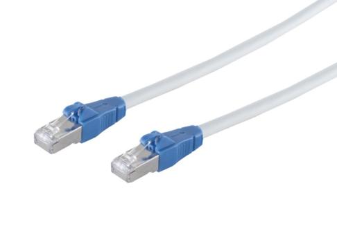 Easy Pull Cat. 6a Patchkabel - weiss - 1,5m weiss | 1,5m