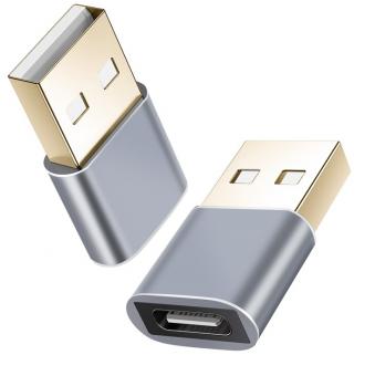 Adapter USB 2.0 Type-C Buchse -> USB-A 2.0 Stecker 