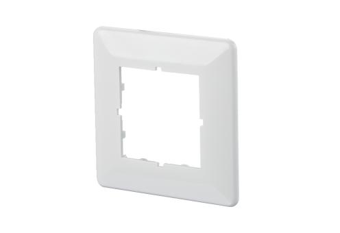 Abdeckplatte 80 x 80 mm reinweiß, E-DAT C6 