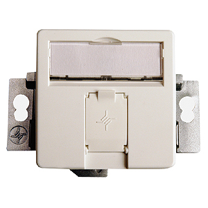 Modul-Aufnahme 50x50 design 1-fach UP/50 BR/Unterflur, pw 