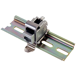 Hutschienen-Adapter TS35 für Cat.5e/6+ AMJ/UMJ-Module 