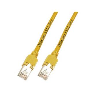 Patchkabel Cat.5e  3m, gelb Hirose TM11, 4x2x AWG 26/7, 