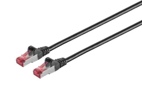 Patchkabel CAT6A S/FTP PIMF LSZH - schwarz - 2,0m schwarz | 2,0m