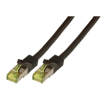 Cat.6A Patchkabel, Cat.7 Rohkabel,, - schwarz - 5,0m schwarz | 5,0m