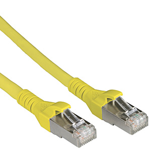 MC Patchkabel Cat.6A 10GBit Länge: 0,5m / Farbe: gelb 