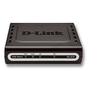 D-Link DSL-321B/DE ADSL2+ Ethernet Modem 