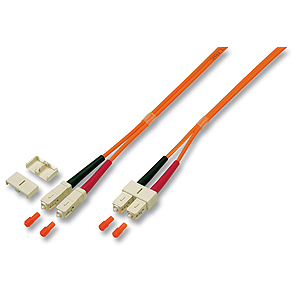 LWL-OM2-Duplex-Verbinder 15,0m 50/125µm, SC-SC, 