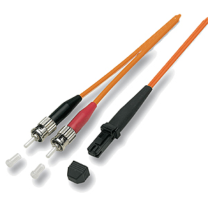 LWL-OM2-Duplex-Verbinder 10,0m 50/125µm, ST - MTRJ 