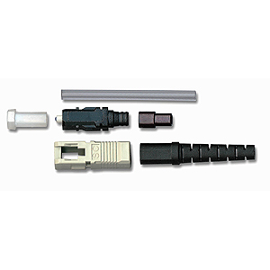 Hot Melt SC-Stecker für Multimode 125µm 
