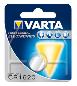 VARTA Knopfzellenbatterie Electronics CR1620 Lithium 
