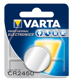 VARTA Knopfzellenbatterie Electronics CR2450 Lithium 