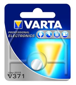 VARTA Knopfzellenbatterie Electronics V371 (SR69) Silber 