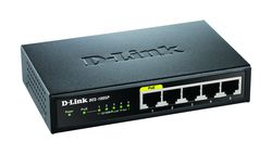 D-Link DES-1005P/E 5-Port Layer2 PoE Fast Ethernet Switch 
