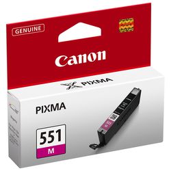 Canon Tintenpatronen CLI-551M magenta (ca. 300 Seiten) 