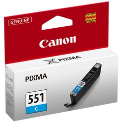 Canon Tintenpatronen CLI-551C cyan (ca. 300 Seiten) 