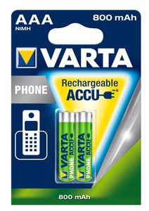 VARTA PhonePower Akku f. Schnurlostelefone 2er AAA LR03 Micr 