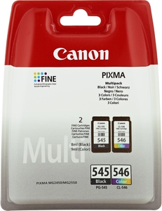 Canon Tintenpatronen  PG-545/CL-546 Multipack (BK/C/M/Y) 