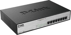 D-Link DGS-1008MP 8-Port Layer2 PoE+ Gigabit Switch 