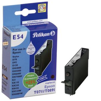 Pelikan E54 - 9 ml - Schwarz - Tintenpatrone 