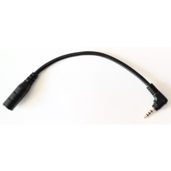 Adapterkabel, Klinkenstecker 2,5mm, 4-polig, 90° gewinkelt 