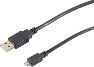 USB-Anschlusskabel 2.0 (USB A-Steck/USB B-Micro-Steck) 0,5m 