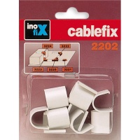 Inofix Cablefix Verbindungen f. 2202 Kanäle (10,5x10mm) weiß 