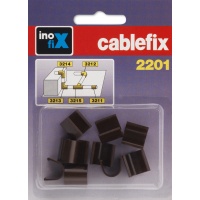 Inofix Cablefix Verbindungen für 2201 Kanäle (8x7mm) braun 