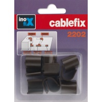 Inofix Cablefix Verbindungen für 2202 Kanäle 10,5x10mm braun 