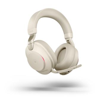 JABRA Evolve2 85 Stereo UC USB-A Bluetooth ANC beige 