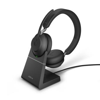 JABRA Evolve2 65 Stereo MS USB-A Bluetooth LS, black 