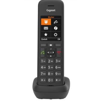 Gigaset C575HX Mobilteil, schwarz, DECT, inkl. Lasdeschale 