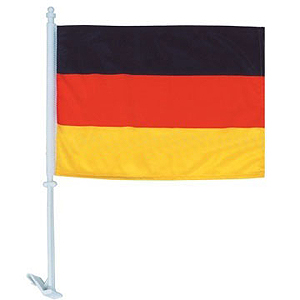 Fan-Autofahne "Nationalflagge" Maße: 450x300mm 