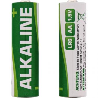 InLine® Alkaline High Energy Batterie, Mignon (AA), 