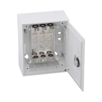 Kunststoffverteiler BOX I zu 30 DA, mit Schloß 