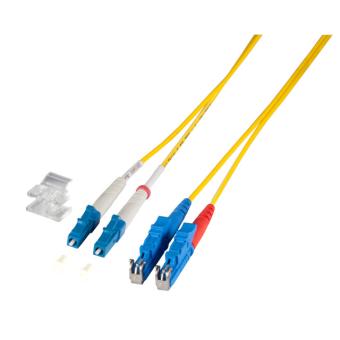 LWL-OS2-Duplex-Verbinder 1,0m 9/125µm, 