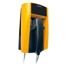 FHF FernTel3, wettersicherer Wand- u. Tischtelefon, sw/gelb 