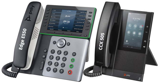 Poly launcht die IP-Phone Edge E-Serie und das CCX505