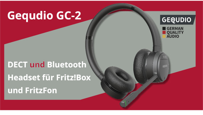 GEQUDIO GC-2 - Ein Headset für die Fritz!Box und das Smartphone