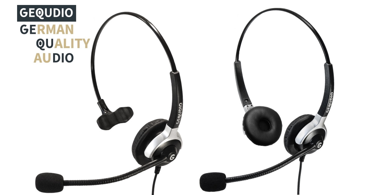 GEQUDIO - Starke Headsets zu fairen Preisen