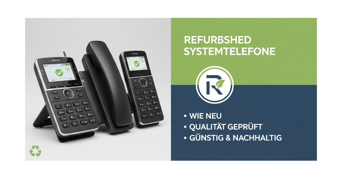 Refurbished Geräte -  die clevere Wahl